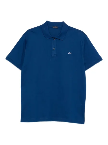Polo Paul & Shark cu broderie albastru