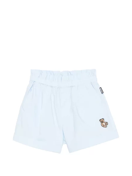 Szorty dziecięce Moschino niebieskie