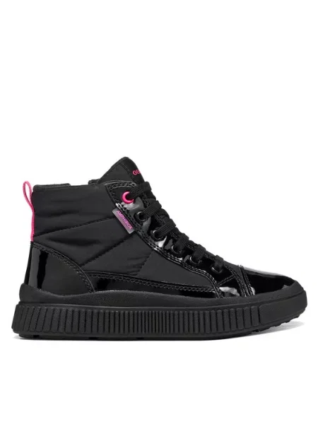 Geox Trzewiki J Laquinny Girl B Abx M czarny