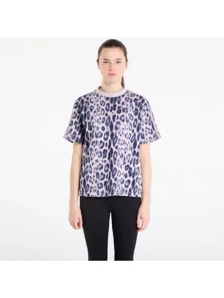 ADIDAS SPORTSWEAR Funkční tričko šeříková / bledě / černá fialová