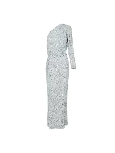 Sukienka Elisabetta Franchi z cekinami czerwona