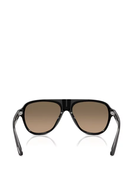 Ochelari de soare aviator Oliver Peoples negru