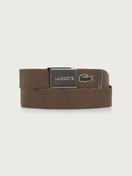 Lacoste curea pentru bărbați maro