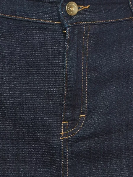 Fustă din denim Boss albastru