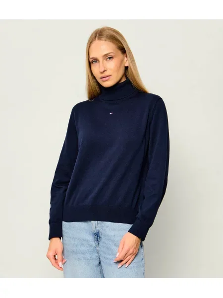 Pulover Tommy Jeans albastru