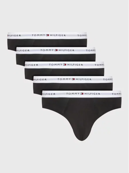 Hlačke Tommy Hilfiger črna