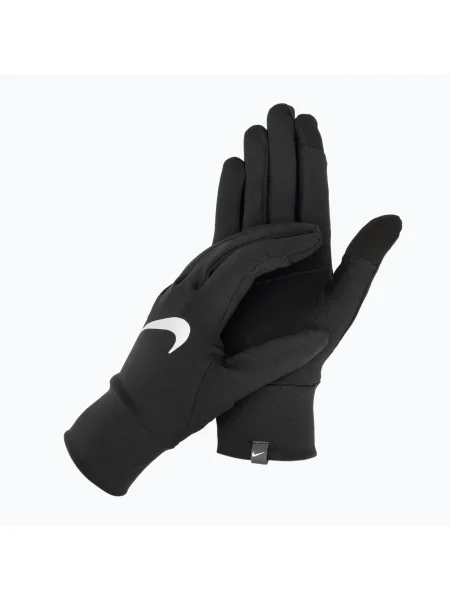 Мъжки ръкавици за бягане Nike Accelerate RG black/black/silver черно