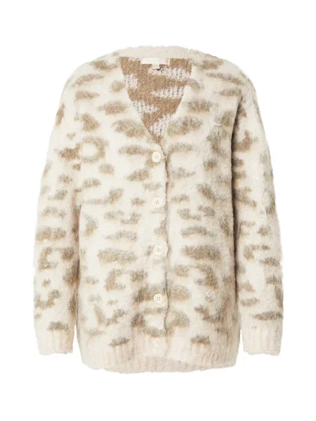 GUESS Pletena jopa / svetlo / temno bež