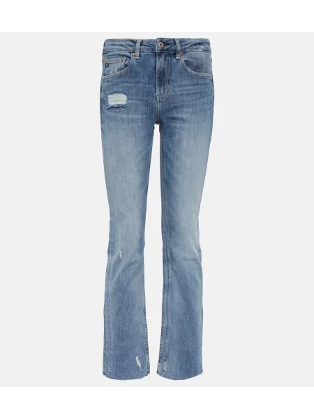 Blugi drepți Ag Jeans albastru