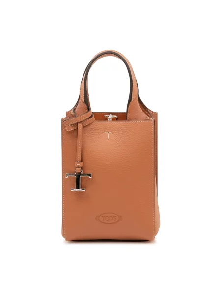 Shopperka Tod's brązowa