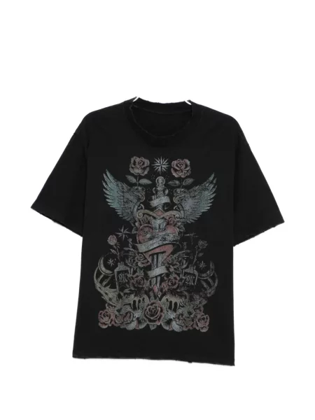 Tricou Warman cu imagine gri