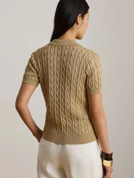 Tricou Lauren Ralph Lauren bej