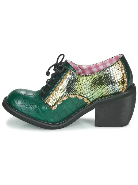 Pantofi Irregular Choice verde