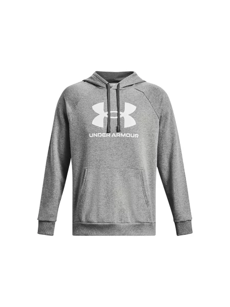 Fleecová fleecová mikina Under Armour biela