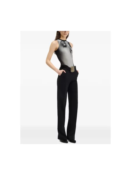 Spodnie Jean Paul Gaultier czarne
