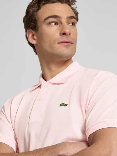 Lacoste polo różowa