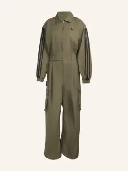 Adidas Originals Cargo Overal olivová černá