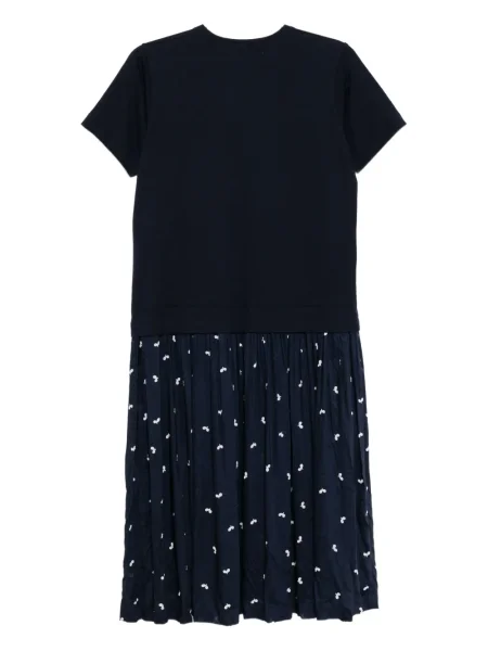 Dětské šaty Comme Des Garçons Girl modré