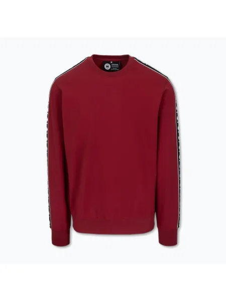 Мъжки суитшърт Pitbull Tape Nugget Crewneck burgundy винено червено