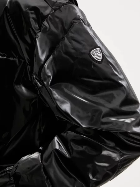 Куртка Emporio Armani зимова oversize чорний