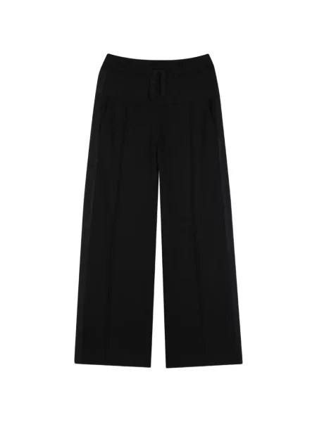 Spodnie dziecięce Lanvin Enfant czarne
