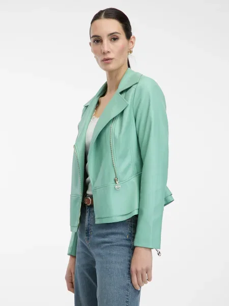 Geanta de piele Orsay albastru