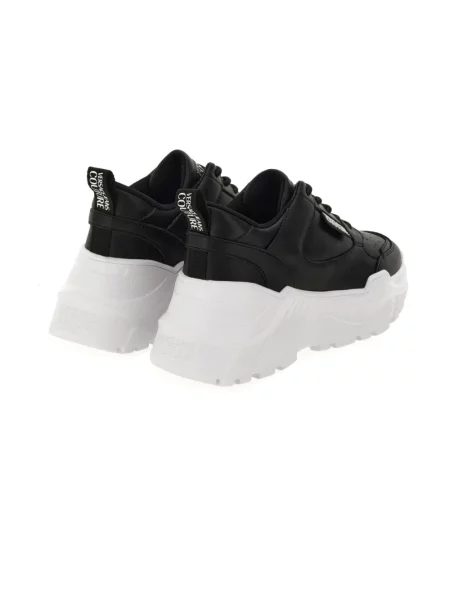 Sneakersy Versace Jeans Couture skórzane czarne