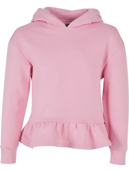Urban Classics Sweater majica ružičasto crvena
