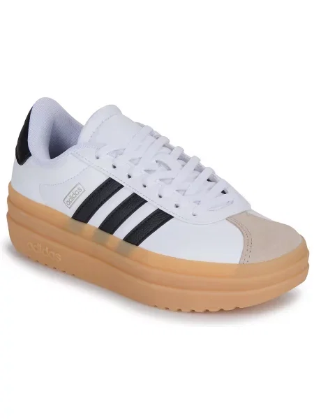 ADIDAS SPORTSWEAR Superge VL Court Bold bež / črna bela