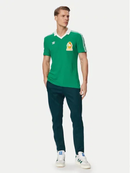 Adidas Technikai póló Mexico Home Jersey Zöld fehér