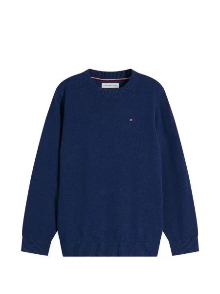 Sweter dziecięcy Tommy Hilfiger niebieski