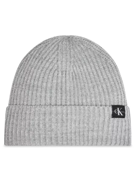 Calvin Klein Jeans Czapka Monogram szary