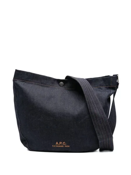 Geanta crossbody A.p.c. albastru