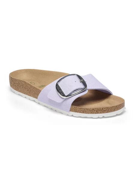 Birkenstock Madrid BB Rivet Logo Purple Fog Narrow Fit Kobiety Sandały Birkenstock Size: fioletowy