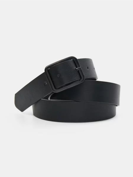 Ремень Sinsay с пряжкой с ремешками черный