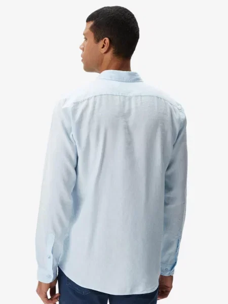 Сорочка Lacoste блакитна