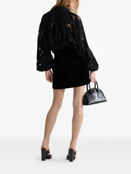 Bluzka Patou koronkowa czarna