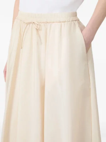 Lung fustă Weekend Max Mara din canvas