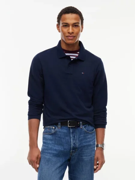 Tommy Jeans Tričko ESS námornícka modrá