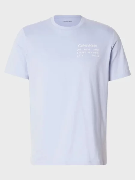 Футболка Calvin Klein Jeans блакитна