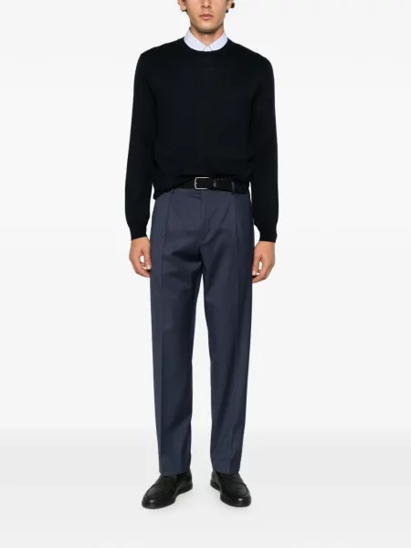 Pantaloni Canali albastru