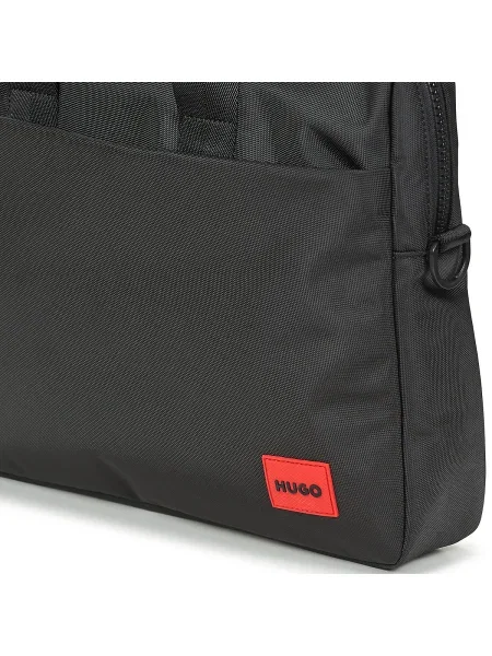 HUGO geantă laptop negru