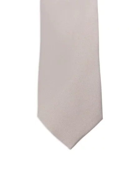 Cravată Manuel Ritz din satin gri