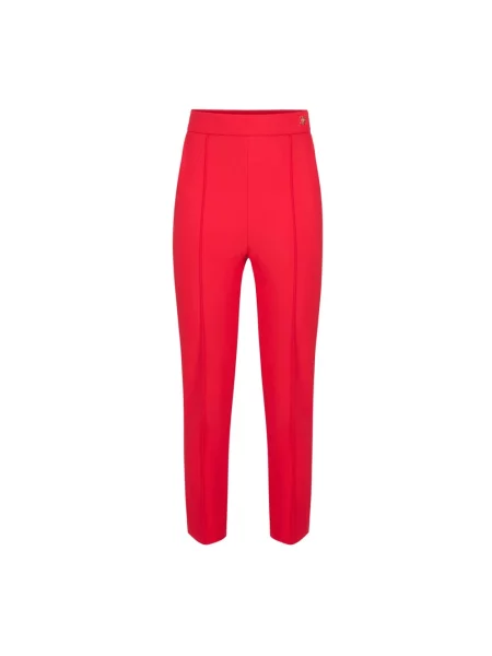 Spodnie Elisabetta Franchi czerwone