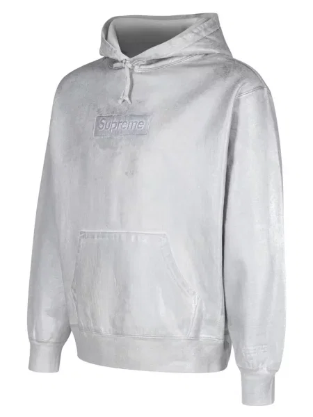 Hoodie Supreme λευκό