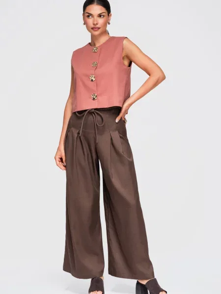 Pantaloni Ombre maro