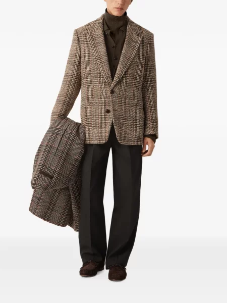 Vilnonės kelnės Zegna juoda