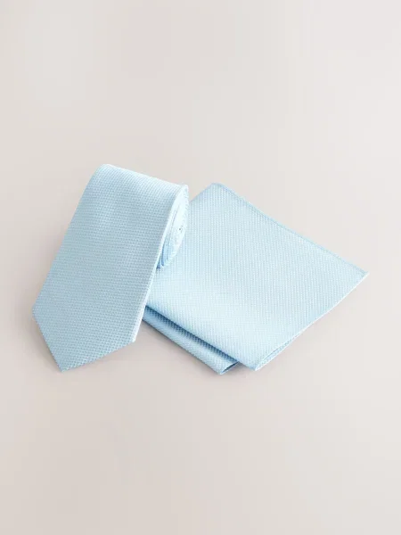 Next Cravată deschis albastru