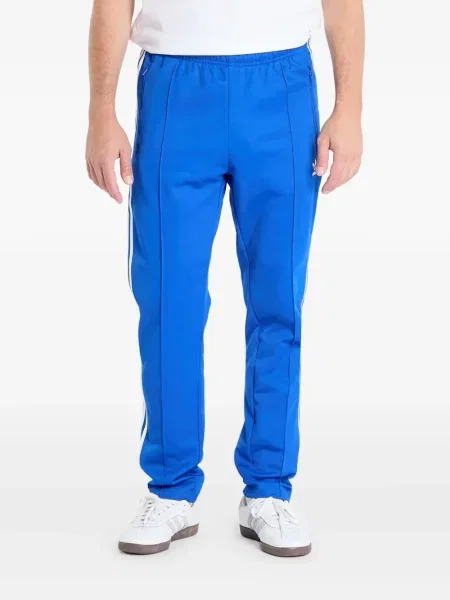 Top sport Adidas cu dungi de catifea cord tenis albastru