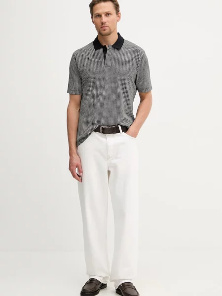 Tricou polo Armani Exchange